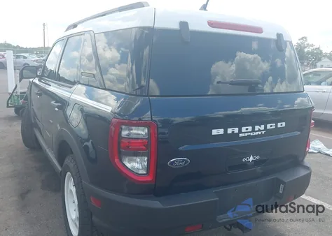 2023 Ford Bronco Sport Heritage из США, поврежденный, VIN 3FMCR9G68PRE22296